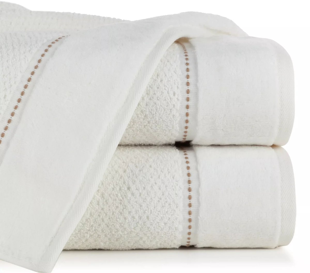 Eurofirany Salado - Handdoek - 50x90 cm - Crème - Frotte - 500g/m2
