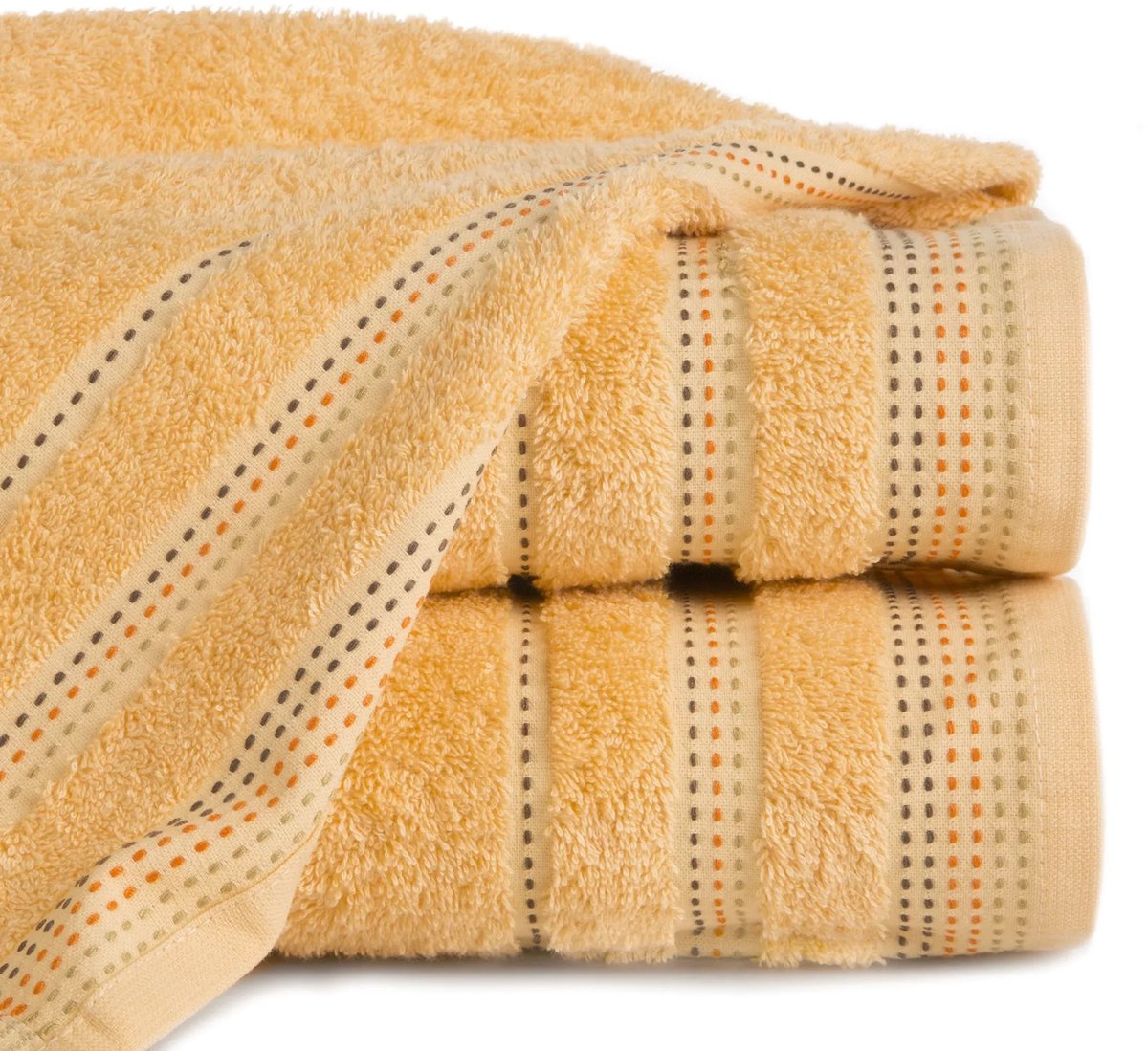 Eurofirany - Handdoek - 50x90 cm - Perzik - 500 g/m2