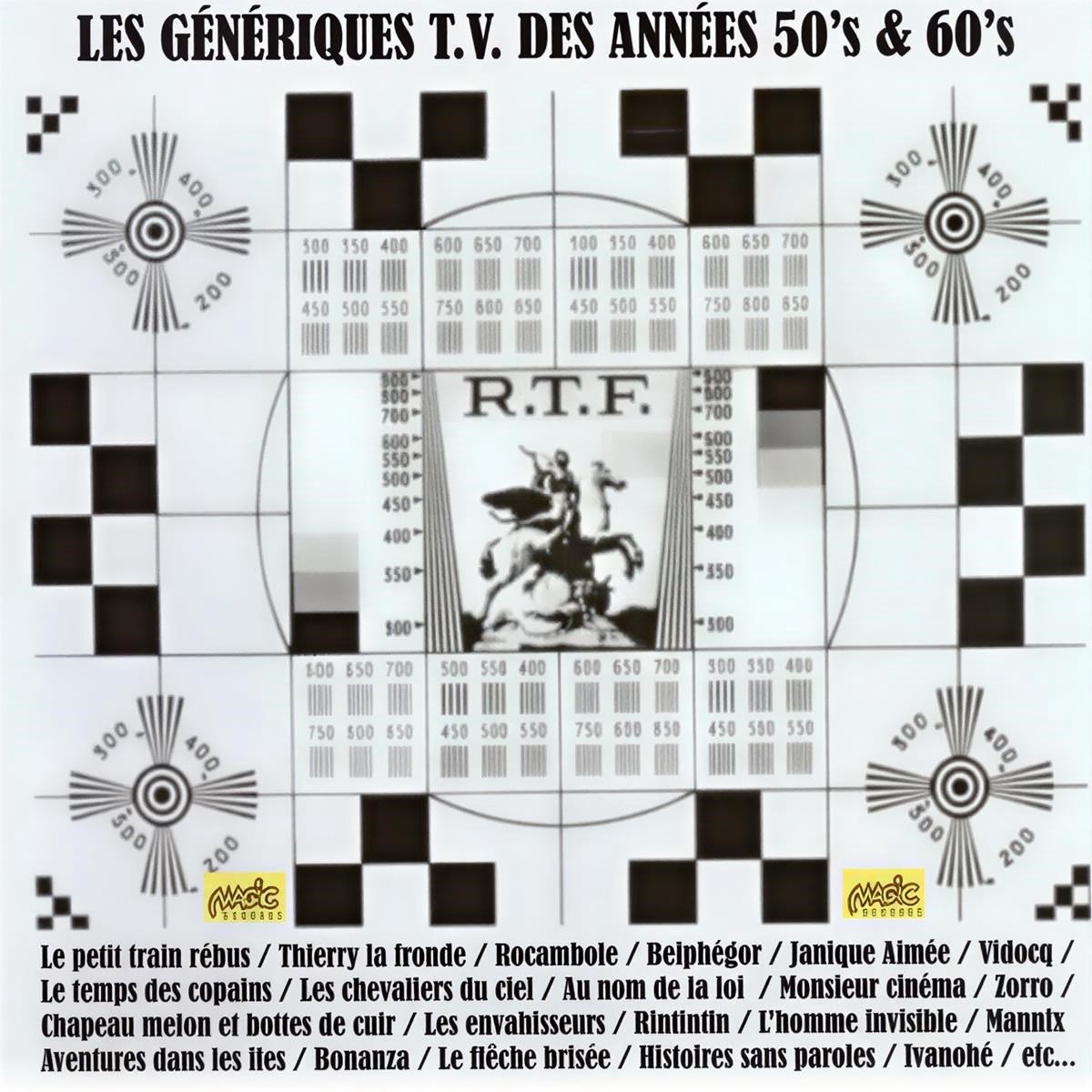 V/A - Les Generiques T.V. Des Annees 50's & 60's (CD)