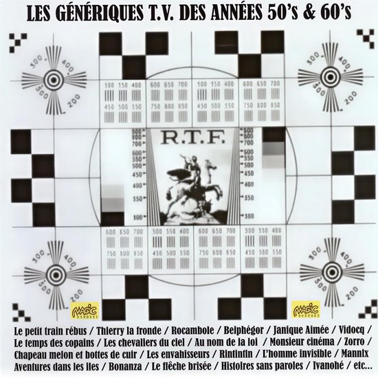 Various Artists - Les Generiques T.V. Des Annees 50's & 60's (CD)