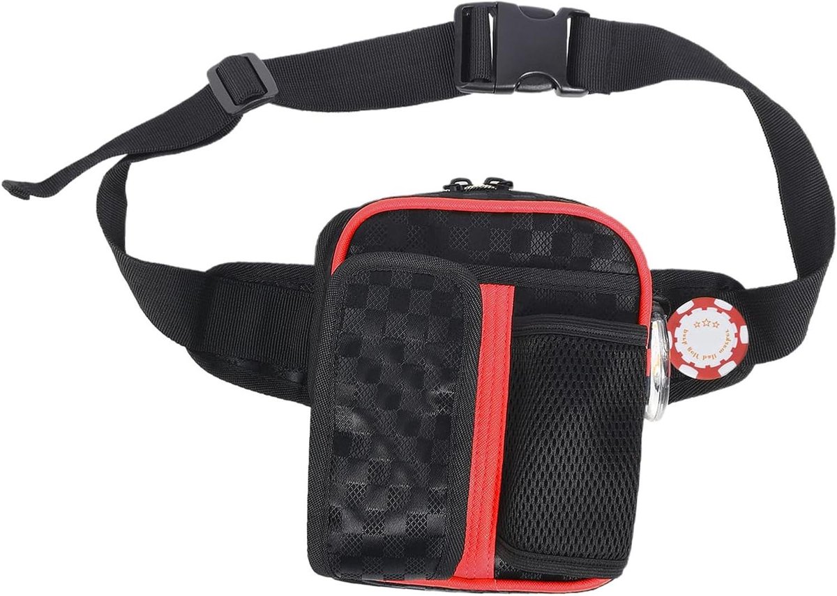 Golf Opbergtasje - Heupdrager Organizer - Golf Training - Flexibele Verstelbare Riem - 18.5 x 15 x 6 cm