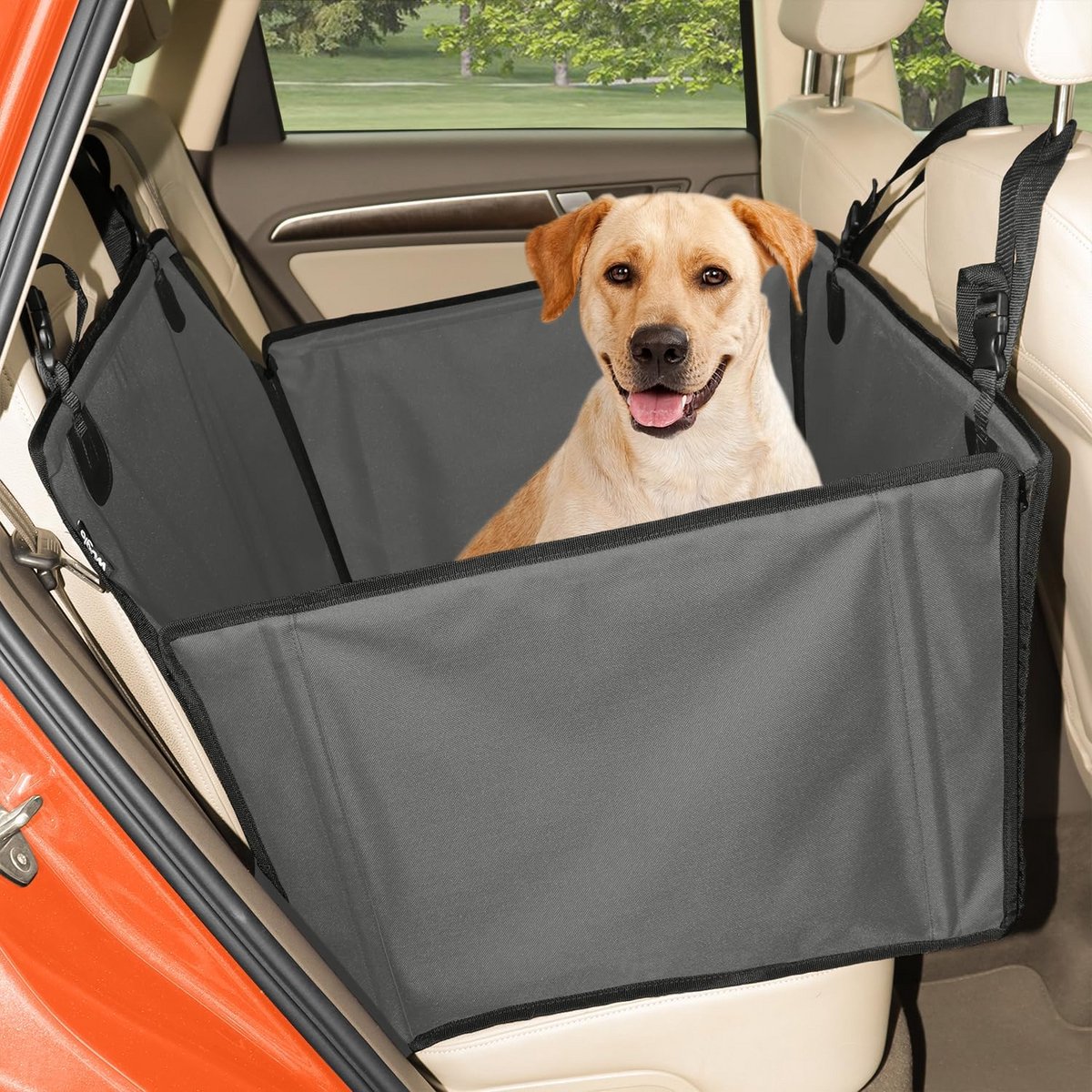 Honden Autostoel – Reisstoel Hond – Veilig Reizen – Extra Stabiele Wand – Voor Middelgrote Honden – Grijs Honden Autostoel – Reisstoel Hond – Veilig Reizen – Extra Stabiele Wand – Voor Middelgrote Honden – Grijs