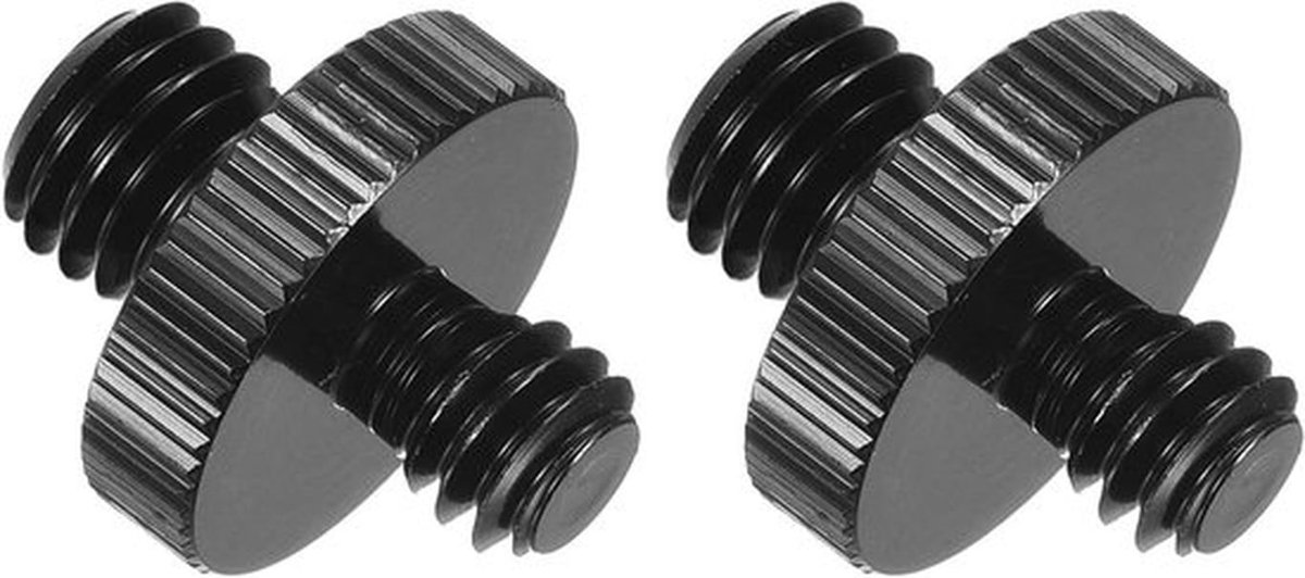 Microfoonstandaard-adapter voor camerastatief, 2 stuks, M8 mannelijke schroefdraad