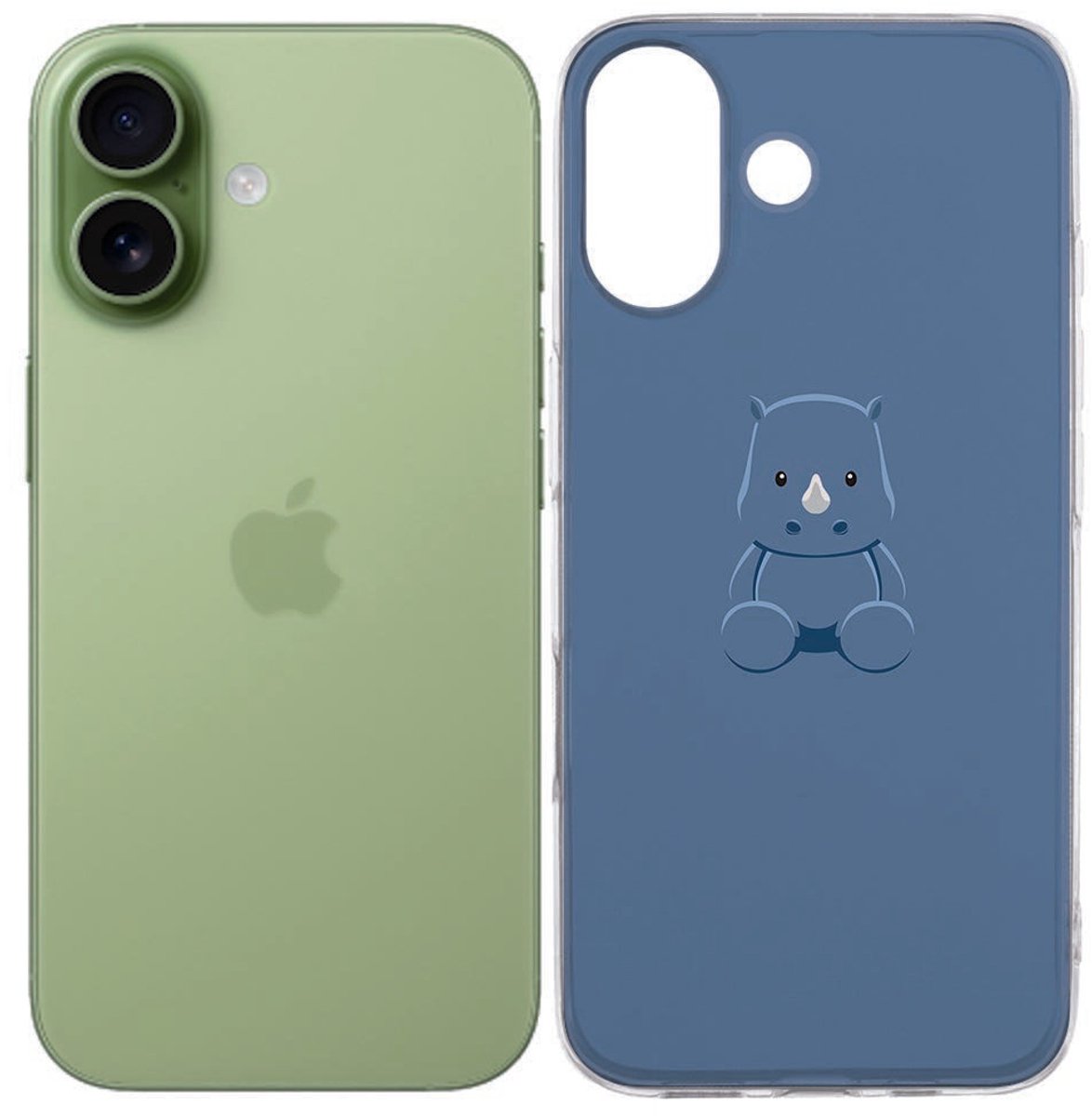 iPhone 17 Hoesje Baby Rhino (TPU)