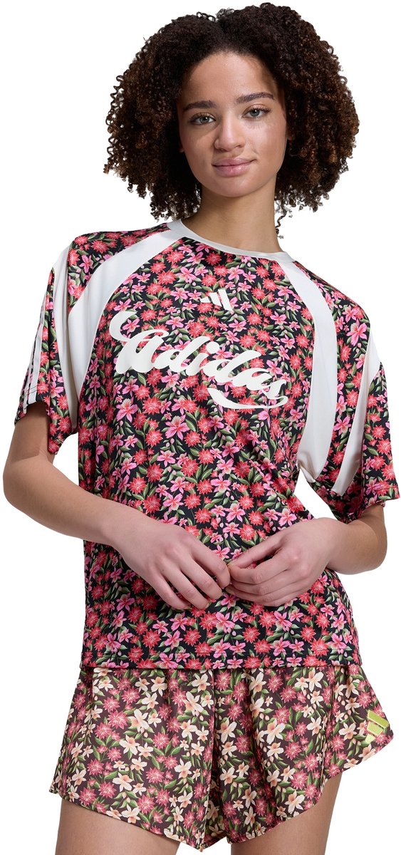 Adidas Sportswear Adidas X Farm Rio House Of Tiro Shirt Dames Zwart