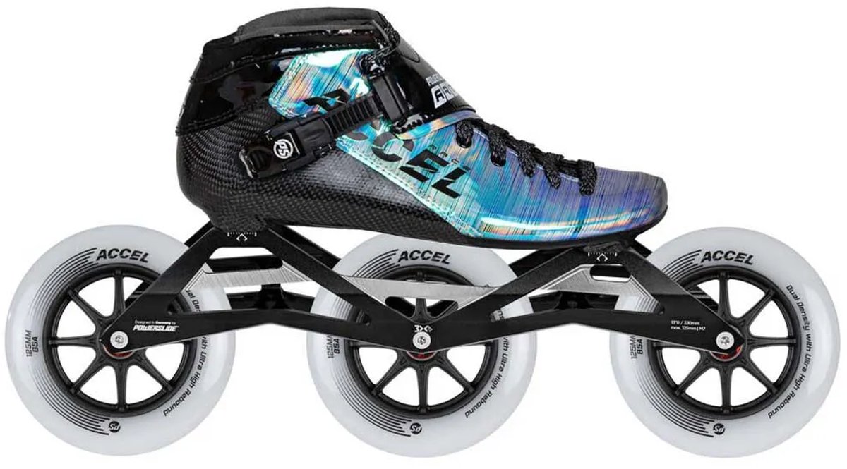 Powerslide Accel Race 125 Inline Skates Reflective