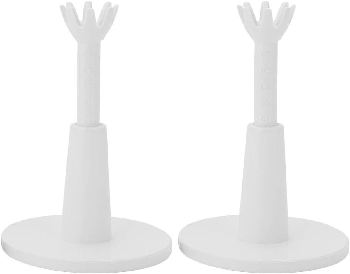 Verstelbare Golf Tees Set van 2 - Hoogte Instelbare Golfballen Houder voor Training en Driving Range Accessoires