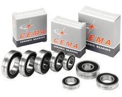 Cema 6803 Ceramic Lagers Zilver 17 x 26 x 5 mm
