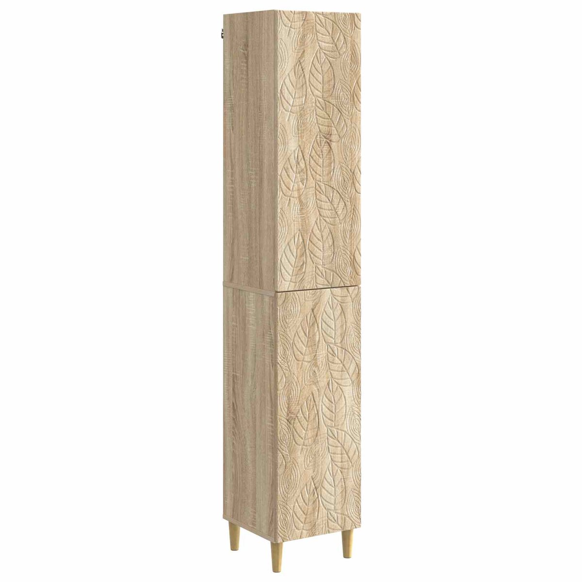 vidaXL Kast - Set - 2 - st - Sonoma - Eiken - Bewerkt - hout Sonoma eiken