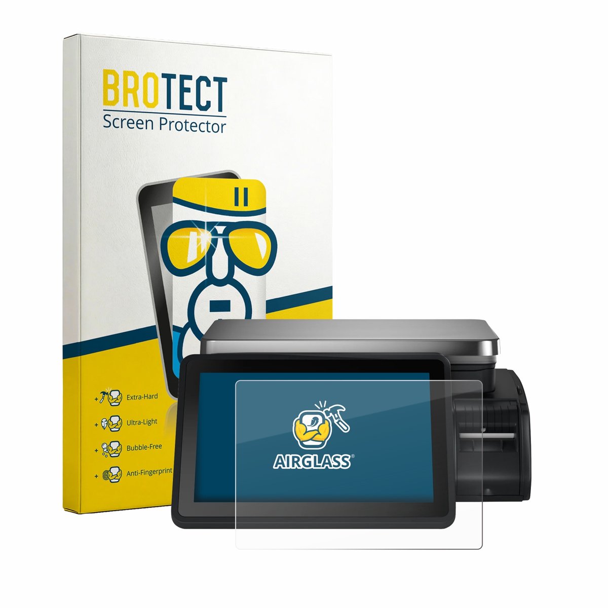 Screenprotector voor Bizerba Q1 pro 100 12.1" Beschermglas transparant