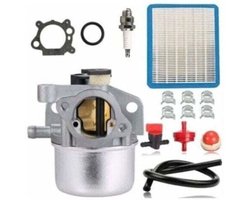 Carburateur Geschikt voor Briggs & Stratton 799871 799866 790845 796707 794304 Toro Recycler 22-inch motor. Accessoires Geschikt voor Craftsman grasmaaiers, inclusief luchtfilter, brandstofleiding en startpomp.