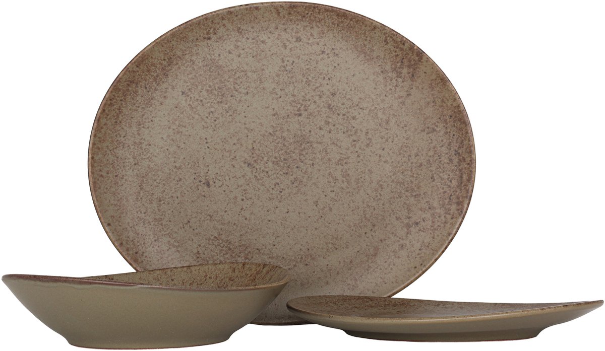 Keramika Serviesset - Stella - 18 delig - 6 persoons - Stoneware