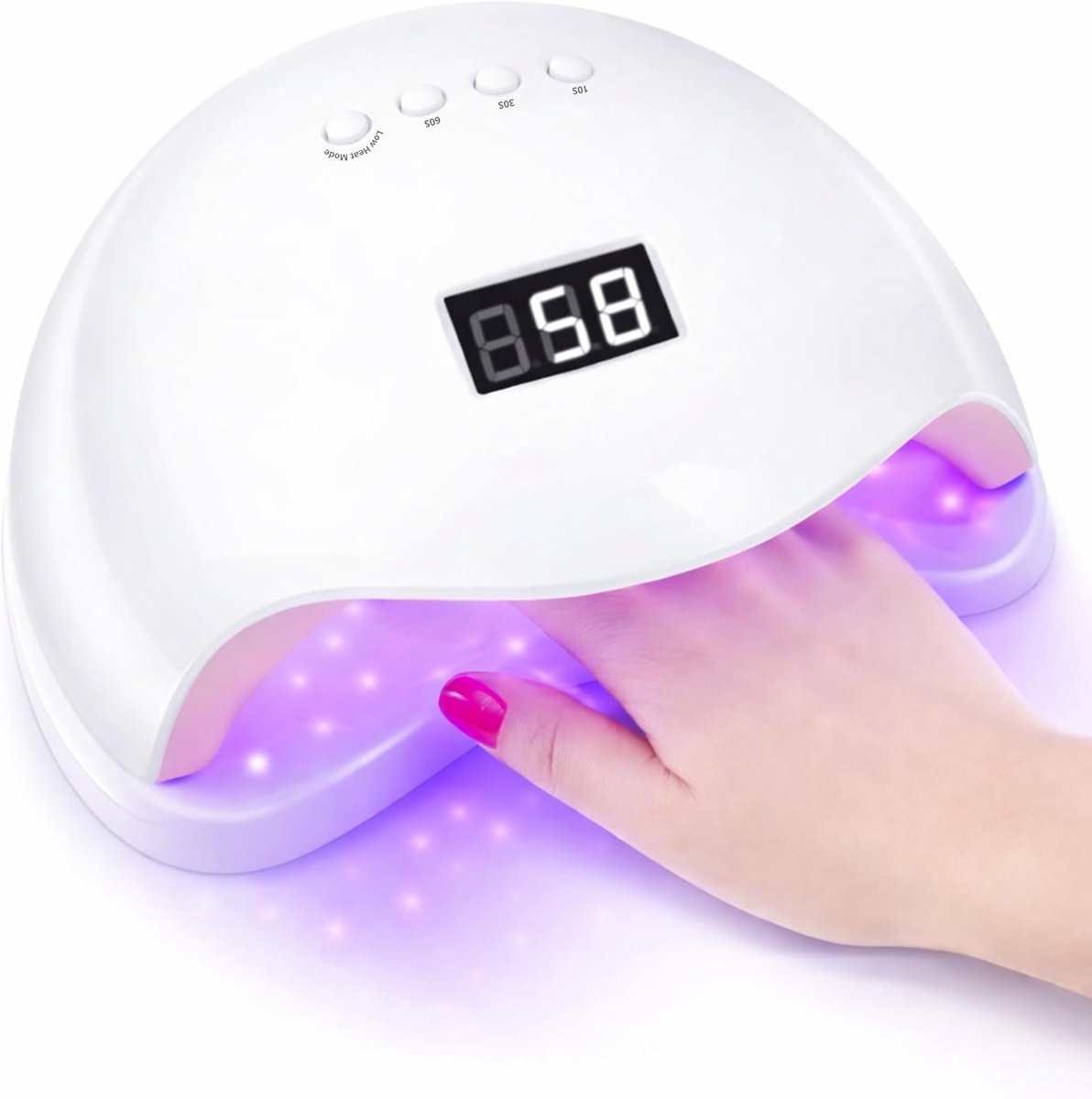 Nagellamp - Nageldroger voor Gellak - UV Lamp Gelnagels - Salon