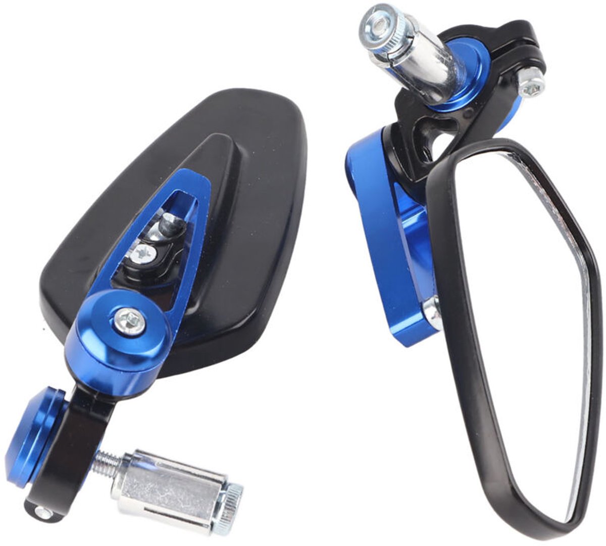 Geschikt voor motorfietsen, gemaakt van hoogwaardige legering, 7/8 inch (22 mm), blauw.