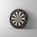 KOTO King Classic dartbord, staande tegen een witte muur.