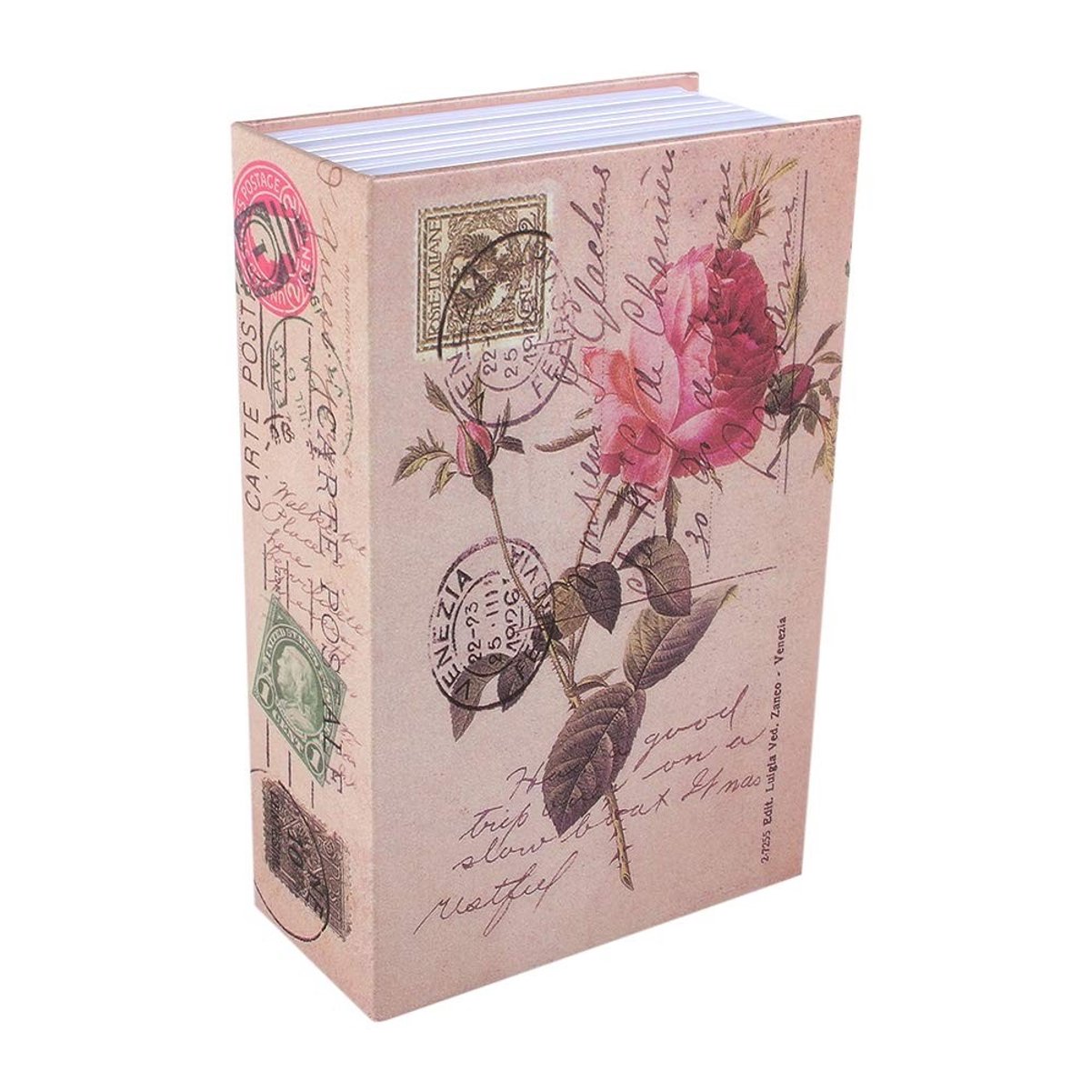 Dailygoods - Dailygoody - Boekenkluis - Geldopslag - Portabel en veilig - Roze dagboek - Sieraadopslag - Compact formaat - Geschikt voor kinderen - 18x11.5x5.5cm