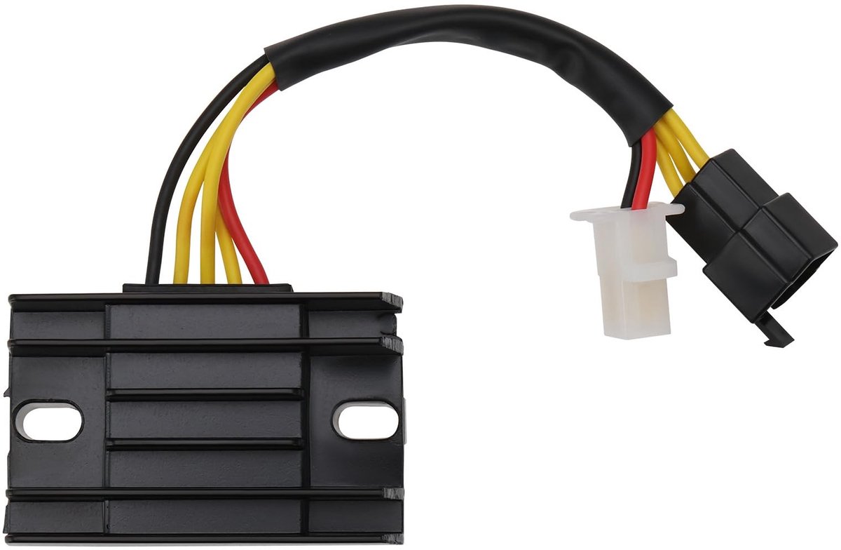 Dailygoods - Cosensi - Dailygoods - Motorfiets Gelijkrichter Regelaar - 12V Reserveonderdeel - Duurzaam Materiaal - Compatibel met Suzuki en Lexmoto - Voor GZ 125/250 en GN