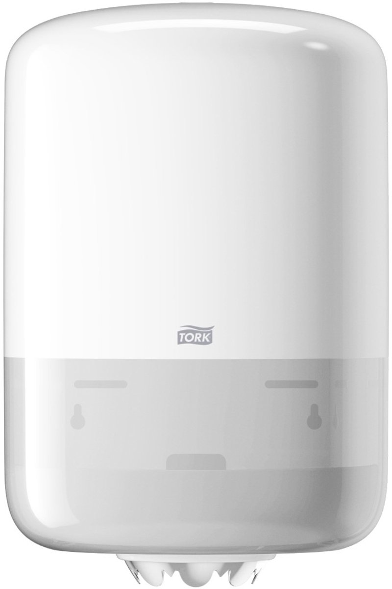 Tork dispenser centerfeed, M2, wit kunststof, Elevation-Line (midirollen) (559000)