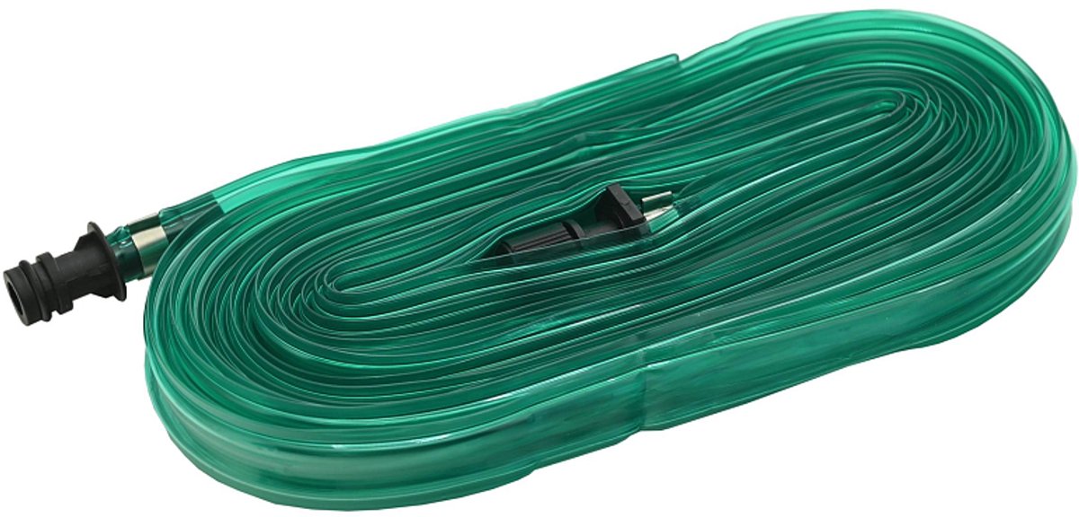 Slang irrigatie platte 1/2" 7,5m groen