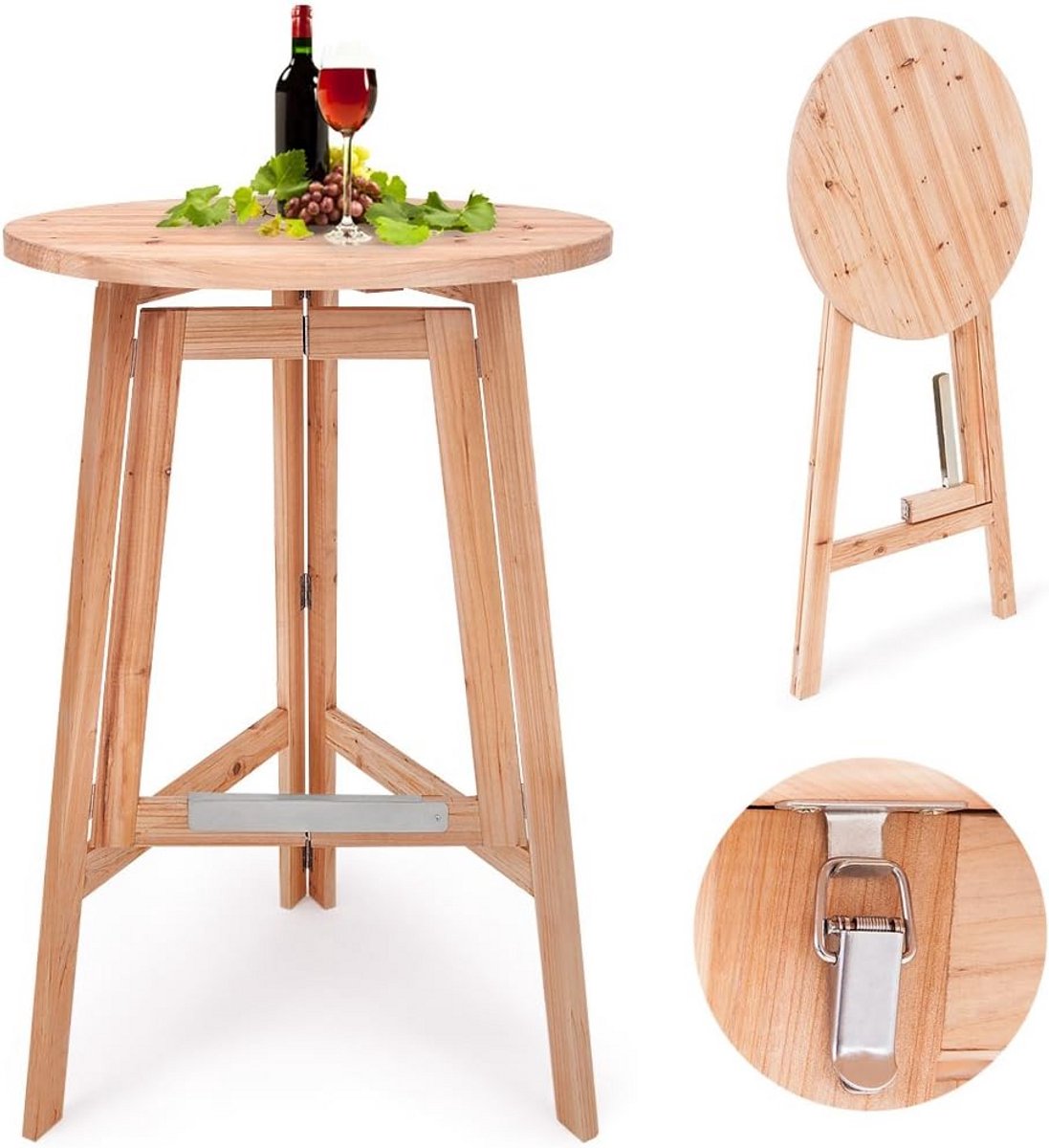 Staantafel Inklapbaar - Bartafel - Partytafel - multifunctioneel