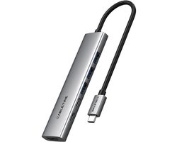 Cabletime - 6-in-1 USB-C Hub - geschikt voor MacBook en Windows - HDMI, USB 3.0 - 100W Power Delivery