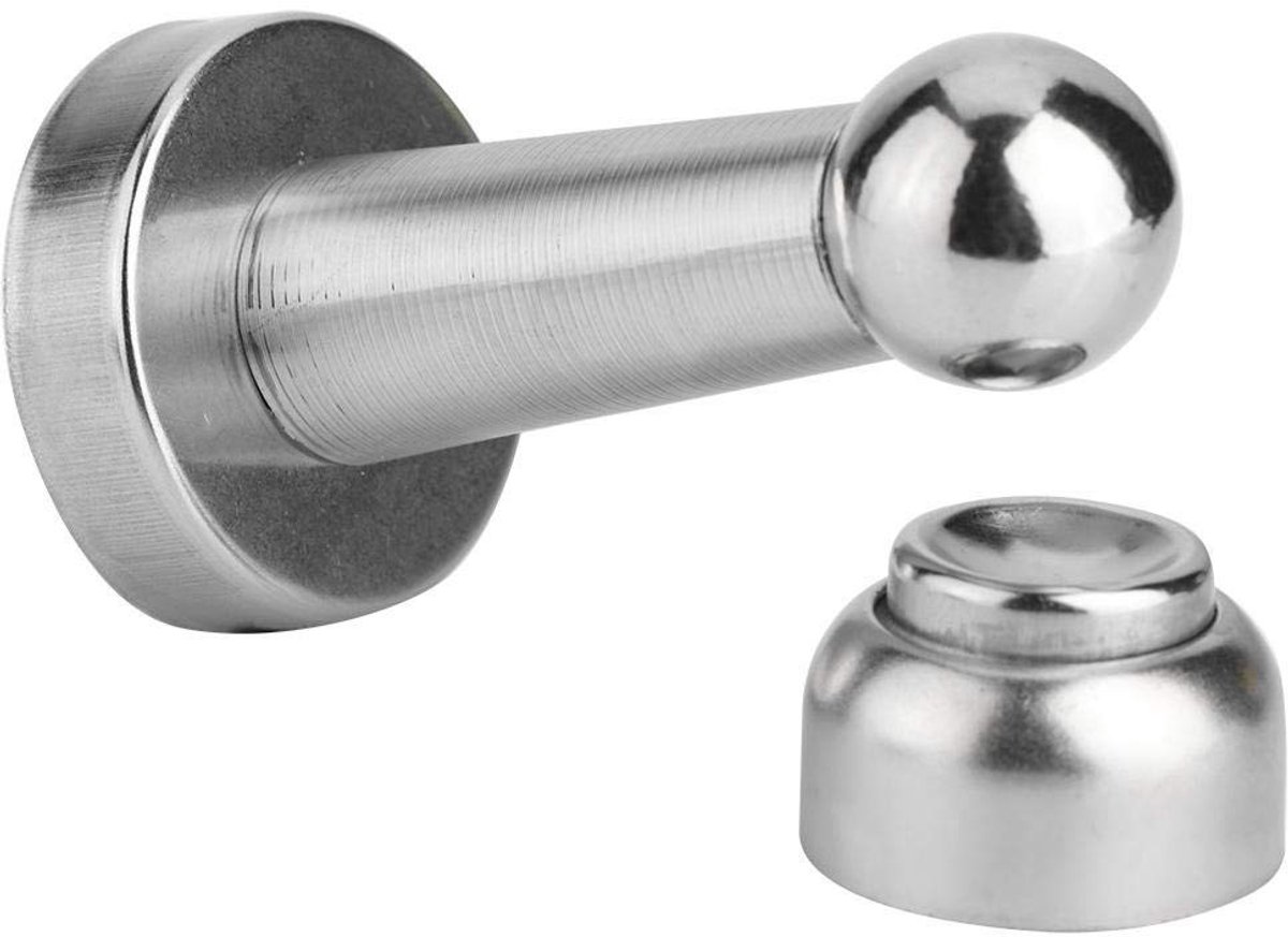 Dailygoods - Dailygoody - Roestvrijstalen deurstopper - Magnetische deurstopper - Duurzaam en eenvoudig te installeren - Geschikt voor slaapkamer en kantoor - Idea