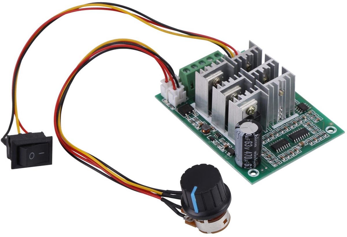 Dailygoods - Dailygoody - Brushless Motor Speed Controller - Driefasige Motorbesturing - Compact en efficiënt - Geschikt voor DC 5V-36V - Voor motoren tot 15A