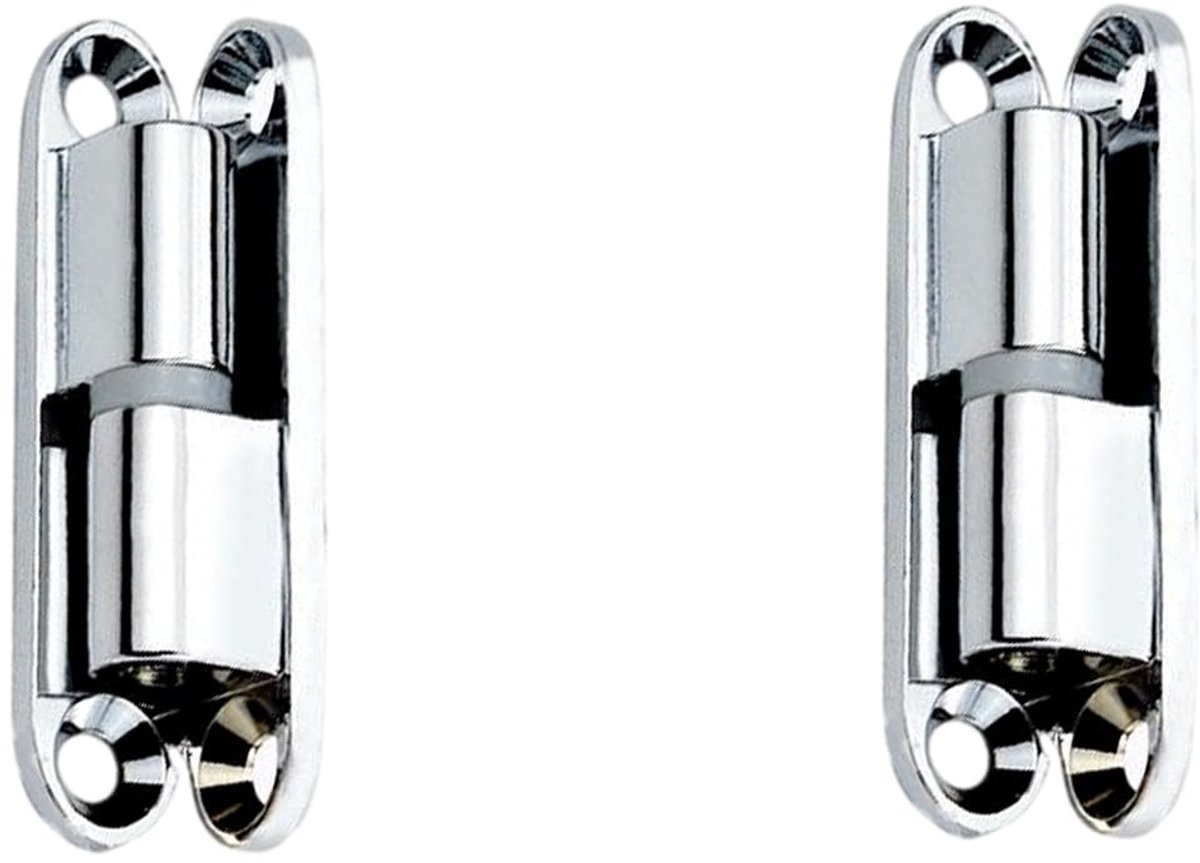 Dailygoods - 2 Stuks Scharnier voor Ramen en Deuren met Onderhoudsvrije Glijlagers