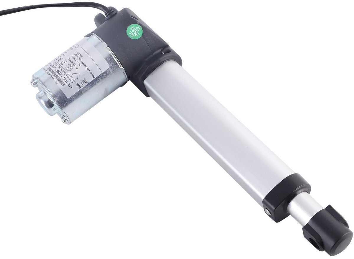 Dailygoody - Zware Lineaire Actuator - Elektrische Actuator 150 Mm - Compact en Duurzaam - 24V Motor - Maximaal 4000N - Geschikt voor Massagestoe