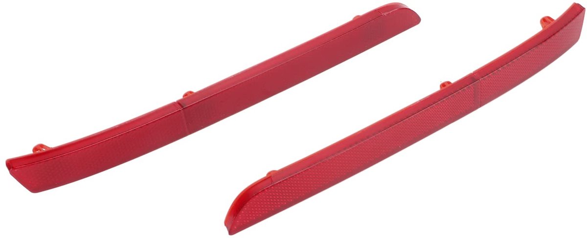 Dailygoods - Dailygoody - Achterlichtreflector - Achterbumperreflector - Vervangingsset voor T5 T6 - Rood - Reflecterend - Voor 2012-2016 modellen - Links en rechts