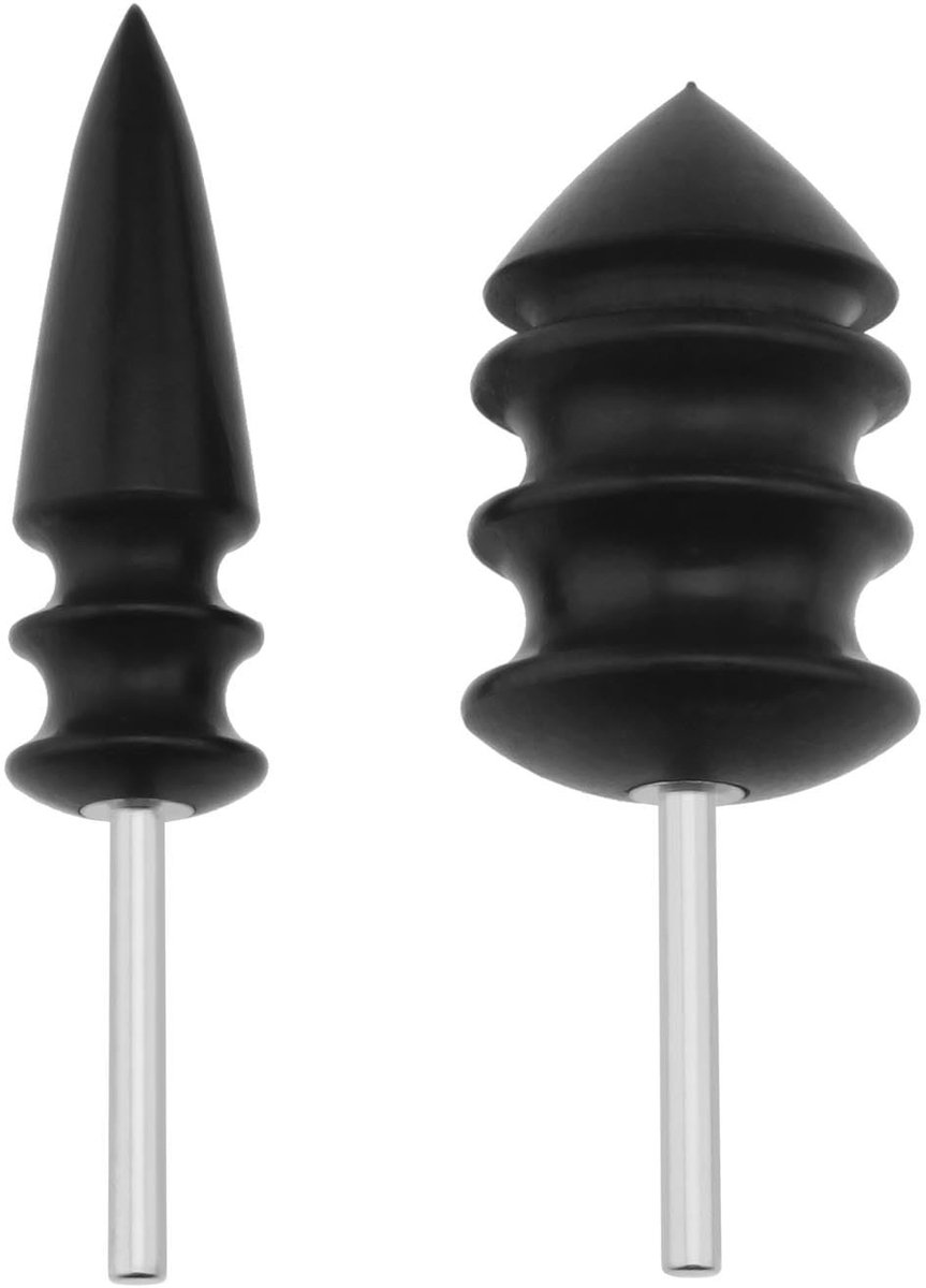 Dailygoods - Dailygoody - Polijstkop leren sandelhout - Duurzaam en slijtvast - Meerdere maten - Voor strakke hoeken en kleine gaten - Compatibel met elektris