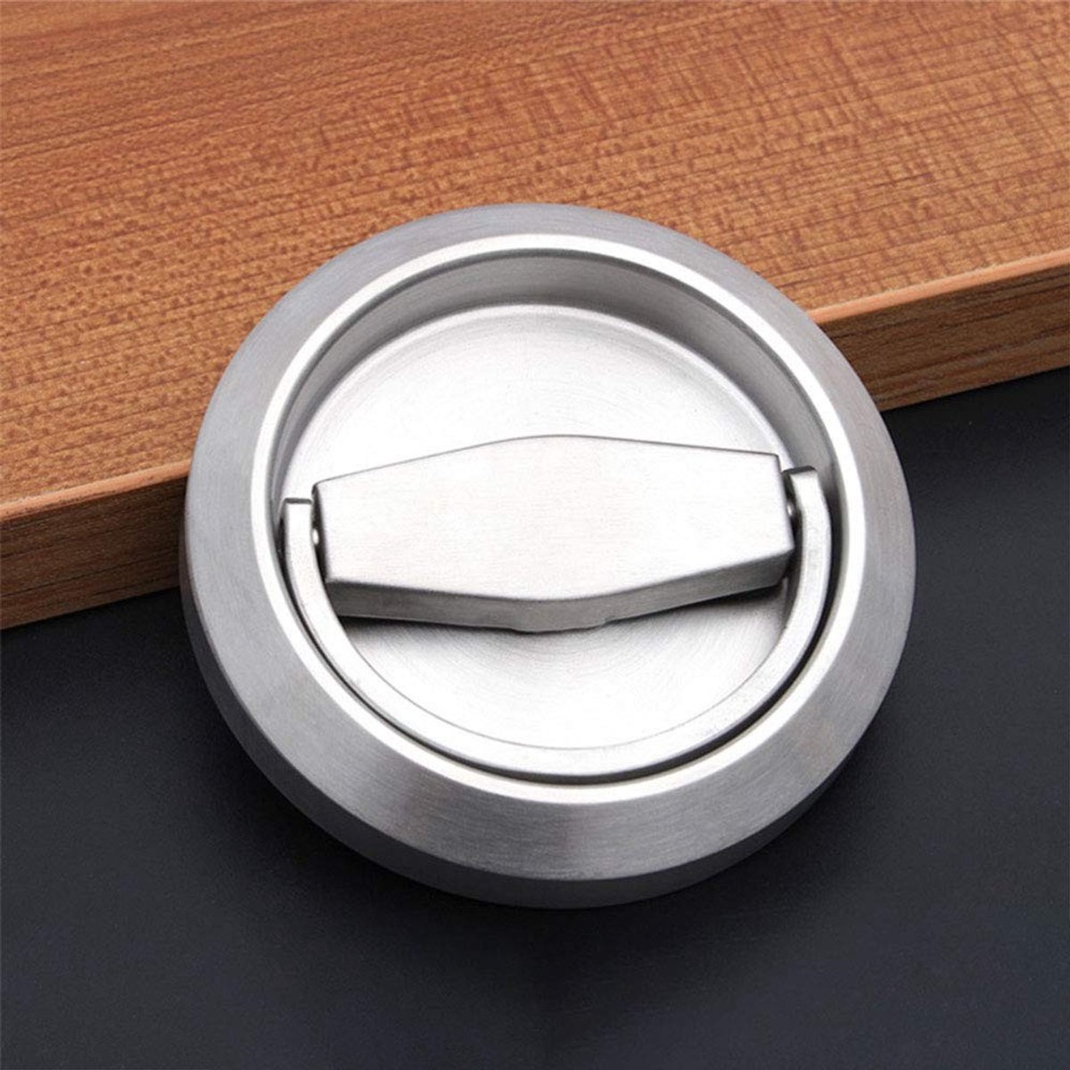 Dailygoods - Dailygoody - Verzonken Deurgreep - Onzichtbare Schuifdeurgreep - Elegant Design - Roestvrij Staal - Kastdeurgreep - Duurzaam en Veilig - Geschikt voor...
