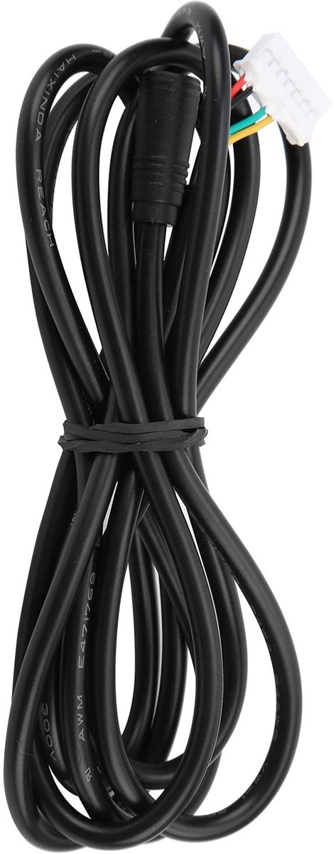 Dailygoody - Scooter Power Line - Scooter Kabel - Corrosiebestendig - 1 x 1 x 1 cm - Hoogwaardig rubbermateriaal - Geschikt voor Ninebot G30D - Kl...