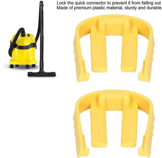 Dailygoods - 2 Stuks Auto Wasmachine C Clips voor Hogedrukreiniger — afbeelding 2