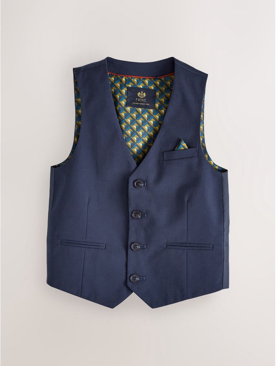 Next - Jongens - Herenvest - Blauw