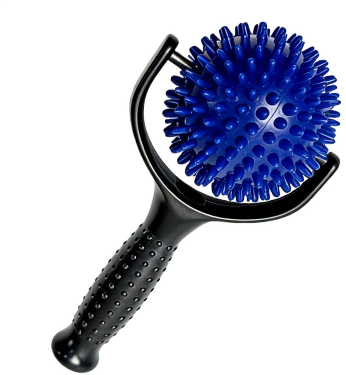 longziming -Massage Roller - Spierrol - Massageapparaat - Diepe Weefselstimulatie - Mobiliteitsverbetering - TPE-Rubber - Noppenbollen Design - Draagbaar Gebruik - 1 Stuk