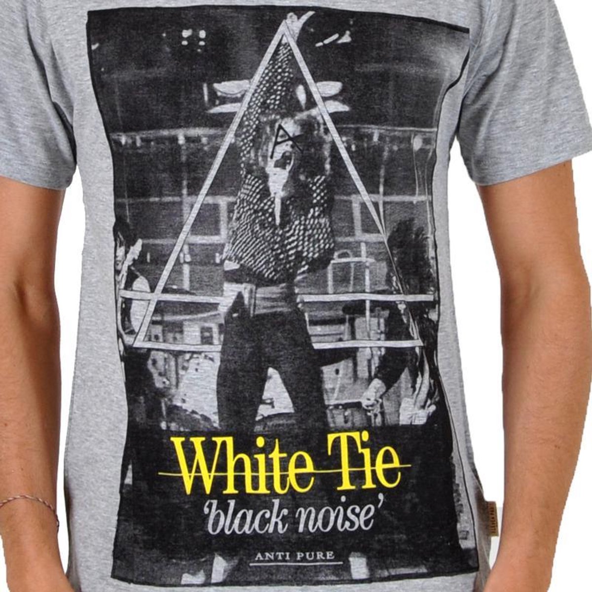 T-shirt White Tie