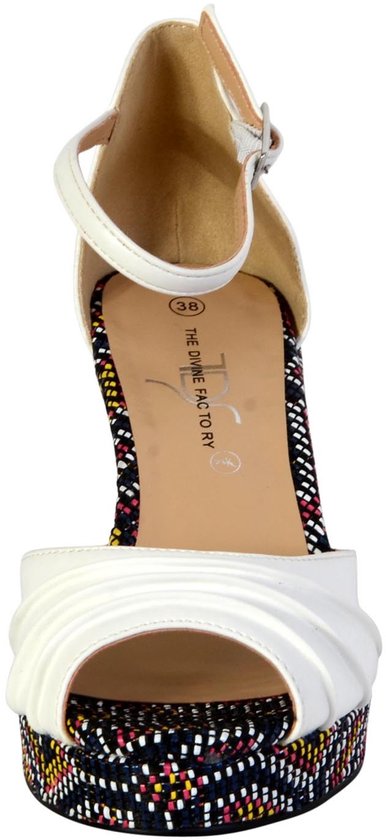 Sandalen met sleehak TDF2910