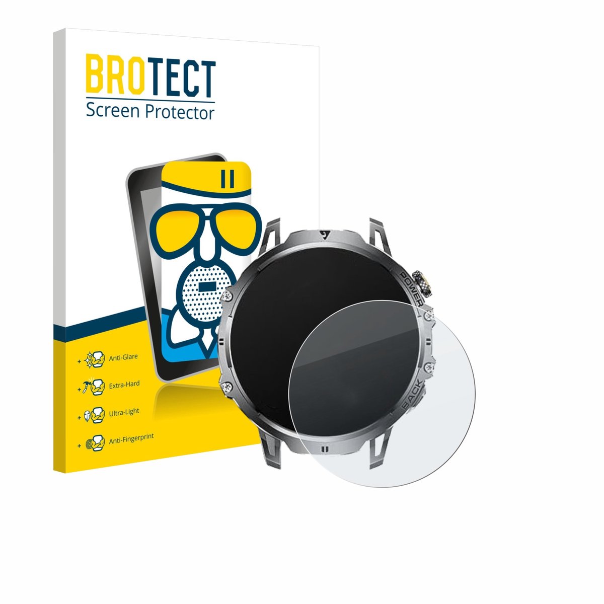 BROTECT - Screenprotector voor Dremac EF13-E 1.85" - Folie Beschermfolie Beschermglas matte