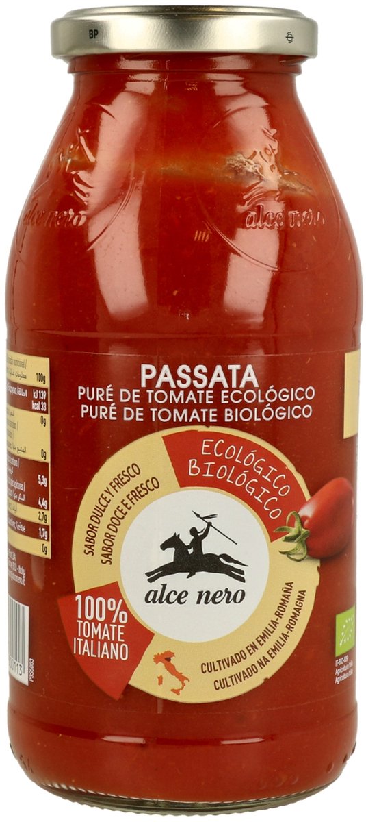 Tomaat Passata 500 g|Tomato Puree 500 g|Passata de tomate 500 g