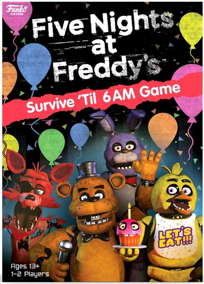 Funko Five Nights at Freddy's bordspel - Survive Til 6AM.