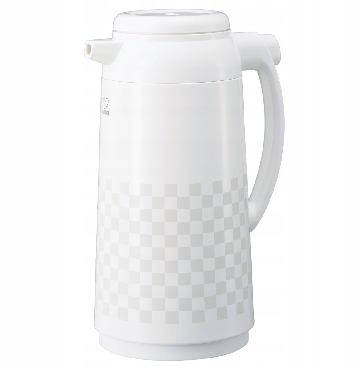 Zojirushi Isoleerkan met Glazen Binnenfles - Ichimatsu Wit - 1L