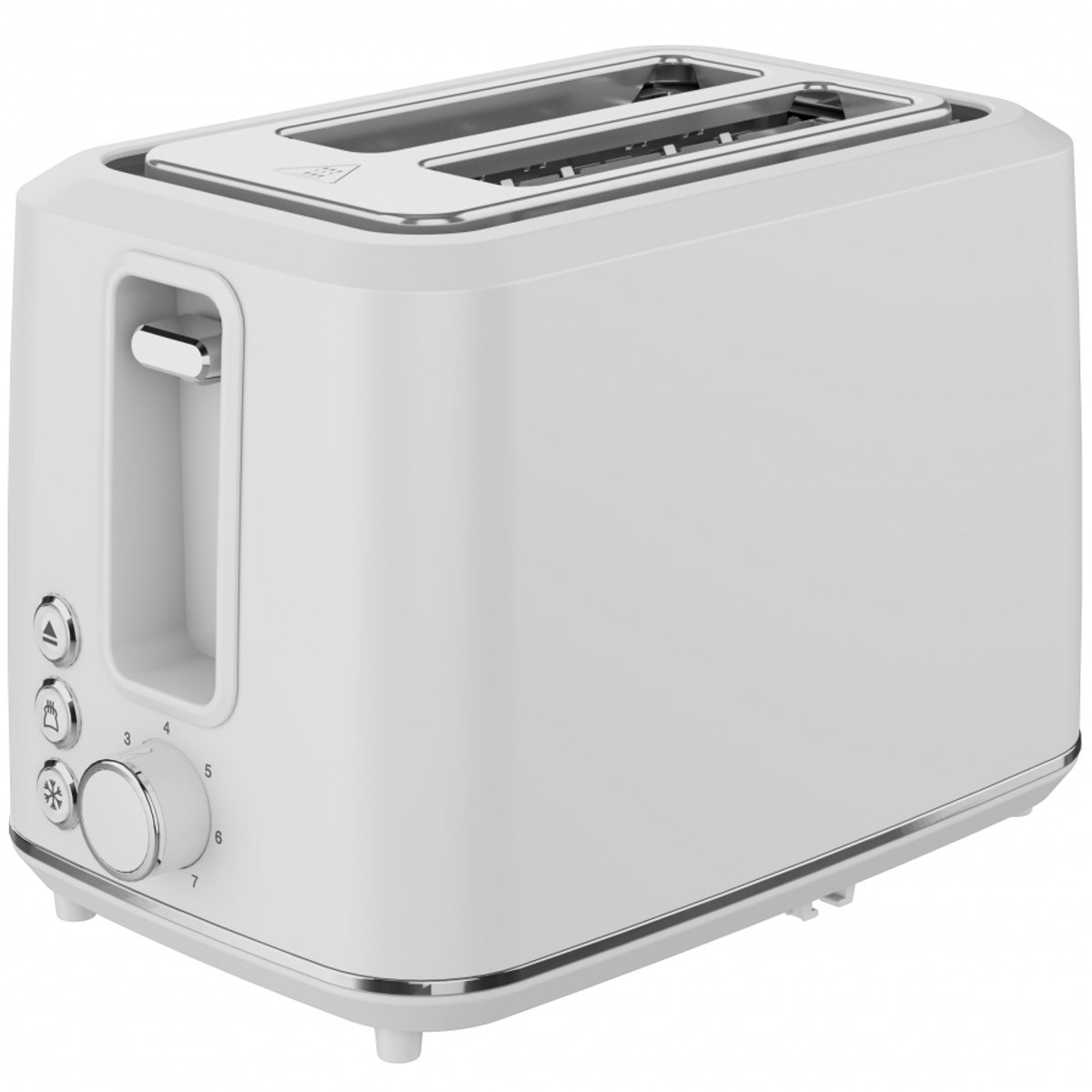 AENO TS1 - Broodrooster - Wit - 7 Blaarstanden - Mechanische Besturing