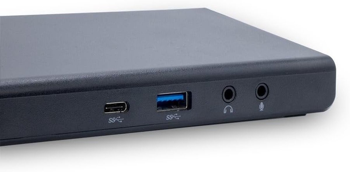 Docking Station - Universele Hub - Productiviteit Vergroten - 5 Poorten - 135W Voeding - Zwart
