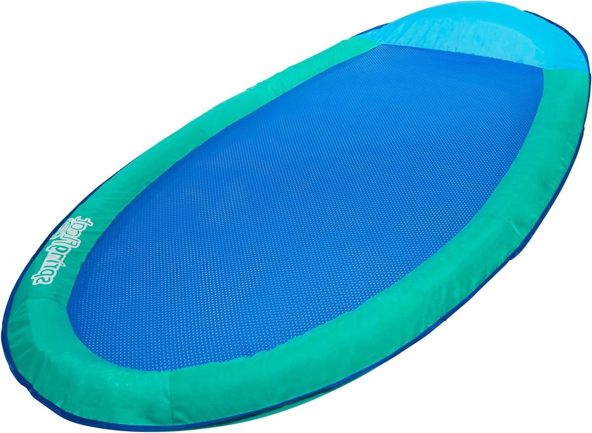 Opblaasbare Zwembad Lounger - Luchtbed Zwembad - Ontspannen in Water - Snelle Inflatie Klep - 175 cm x 89 cm
