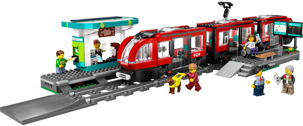 LEGO City Stadstram en station - 60423 — afbeelding 10