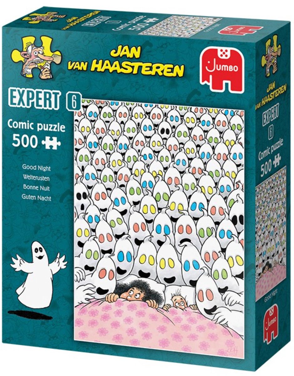 Jan van Haasteren Expert - Welterusten - 500 stukjes puzzel — afbeelding 4