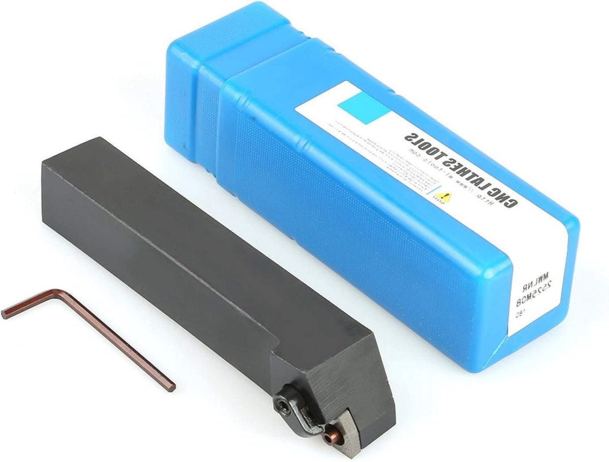 Tungstalen CNC Draaigereedschap Houder met Sleutel, 25x25mm voor Machine Tools en Draaibanken
