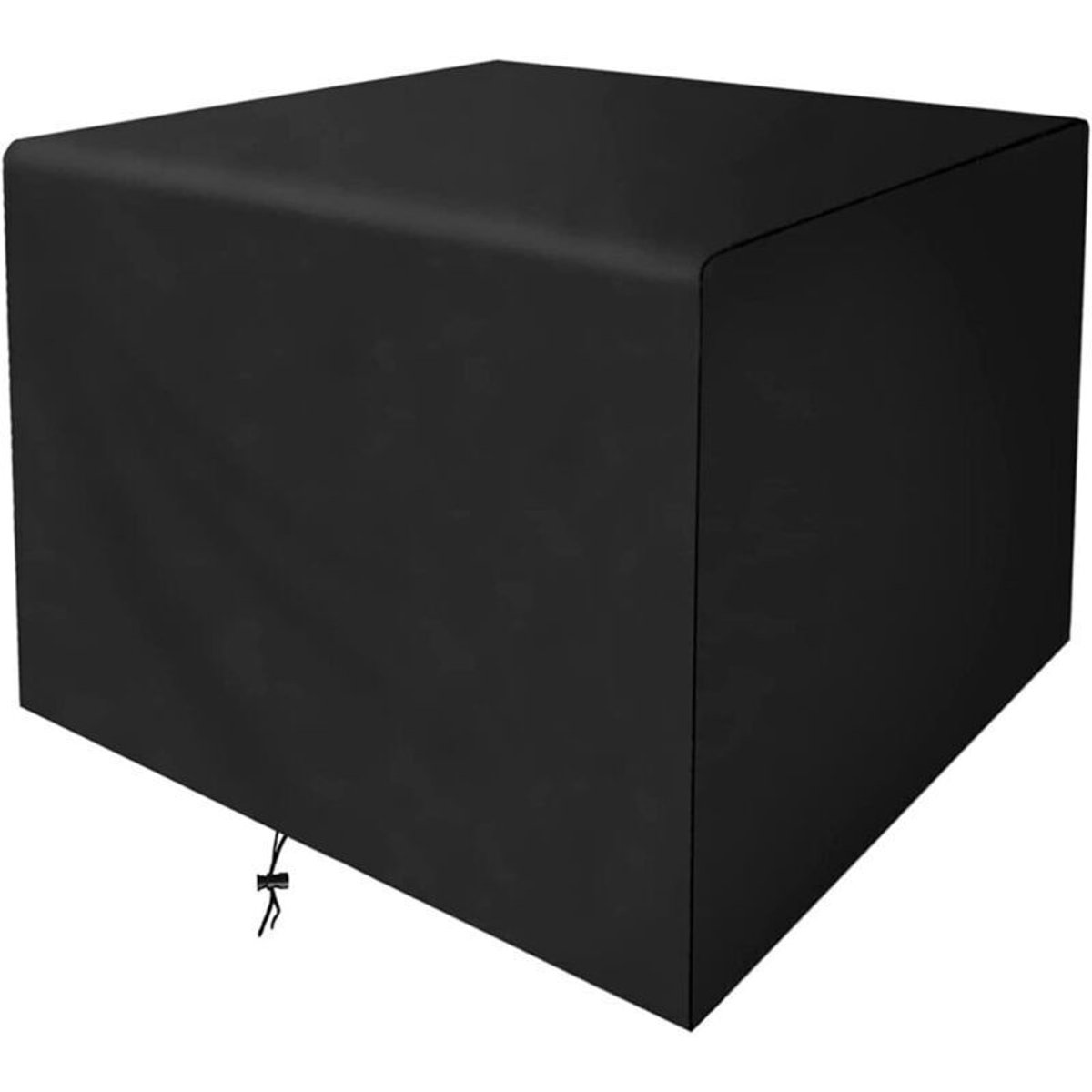 Rechthoekig tuintafelkleed - Zwart - 100x90x80 cm, meubelbeschermer, waterdicht, UV-bestendig, Oxford-stof buitentafelkleed, geschikt voor buitentafels en -stoelen.