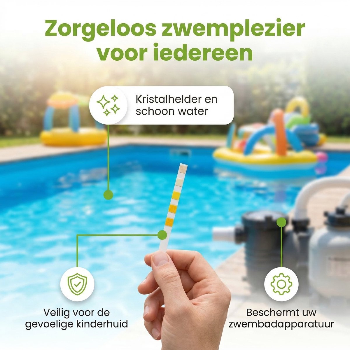 Intex 28604GS Filterpomp - 2.271 liter per uur inclusief Filter (6 stuks) en Testrips – foto 8